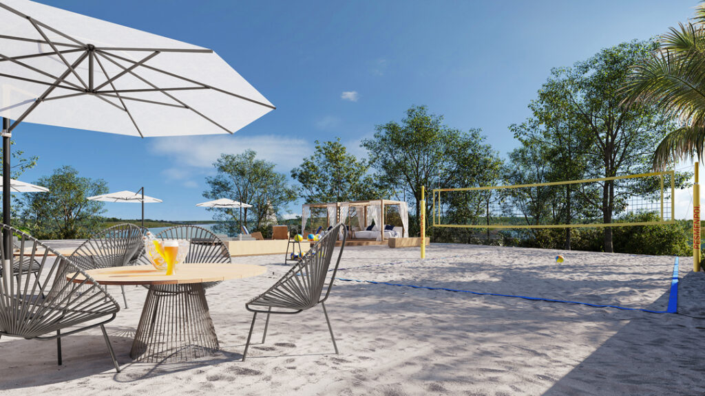 Quadra Beatch tennis